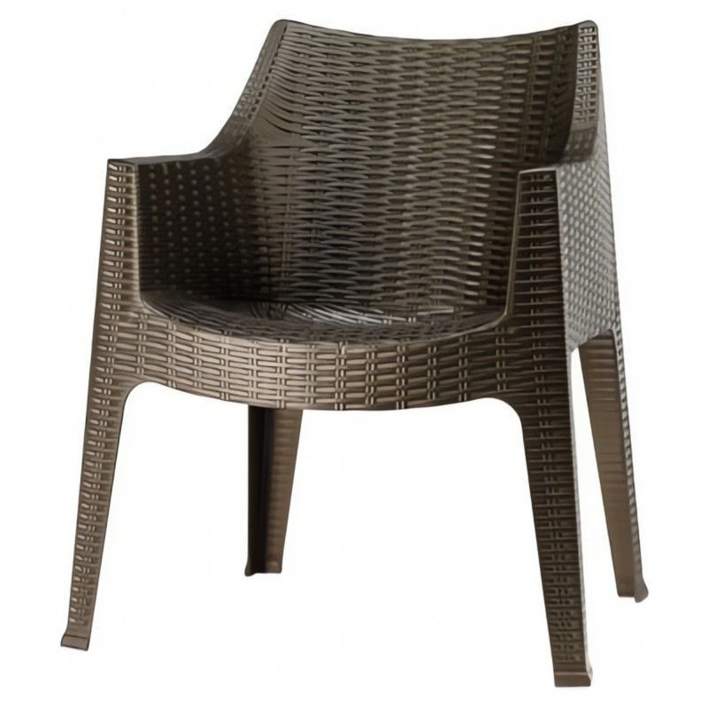 Fotel Maxima Scab Design - brązowy