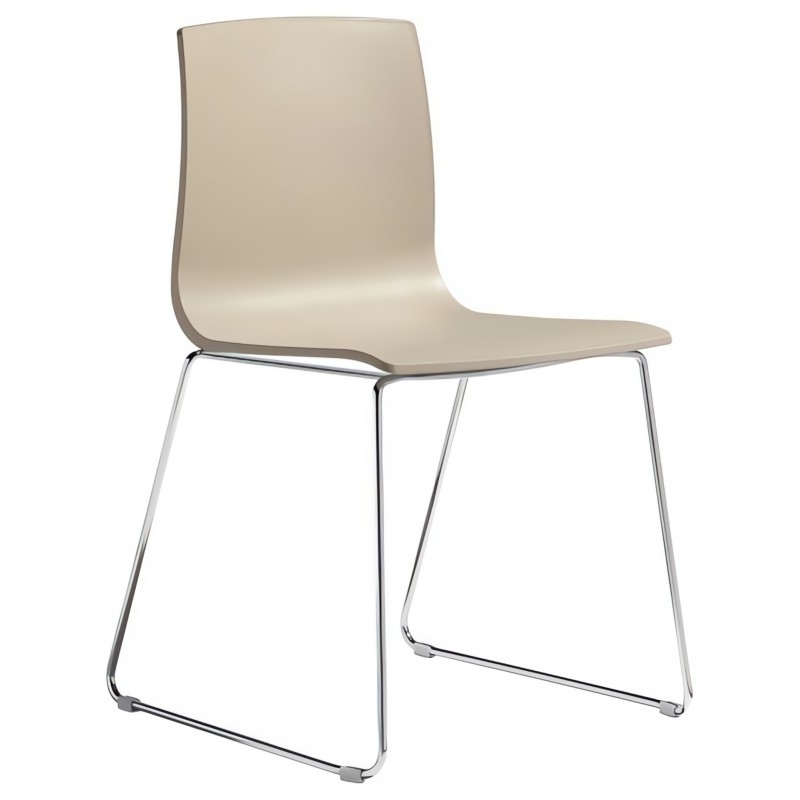 Krzesło Alice Sledge Scab Design - beżowe