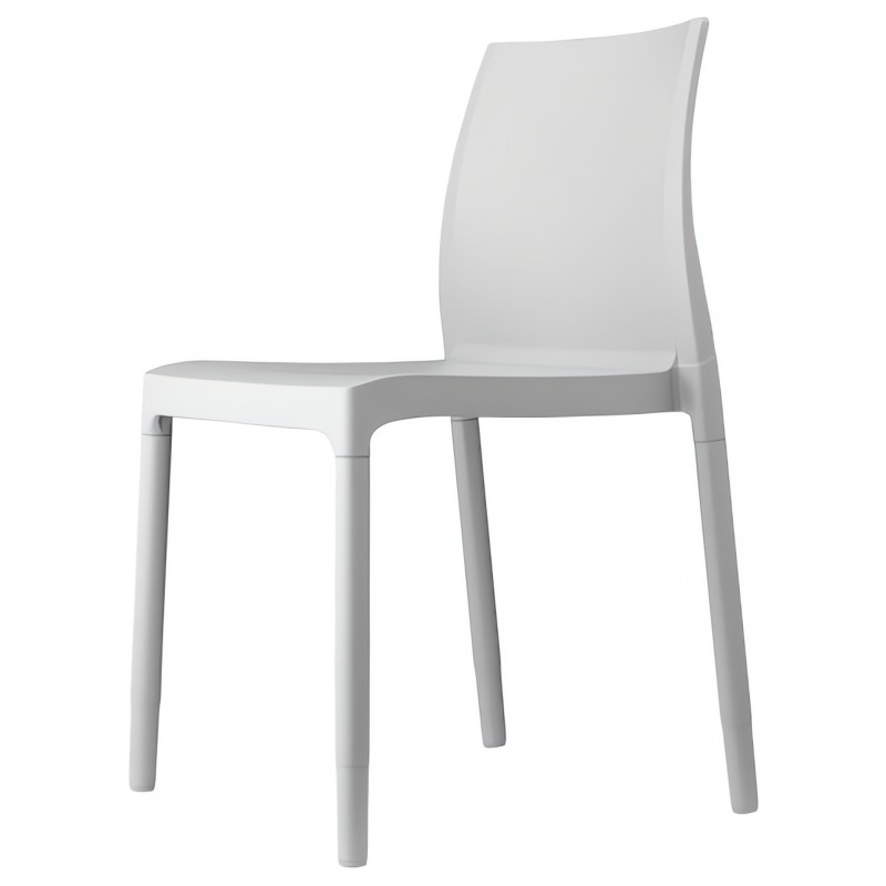 Krzesło Chloe Trend Mon Amour Scab Design - jasnoszare