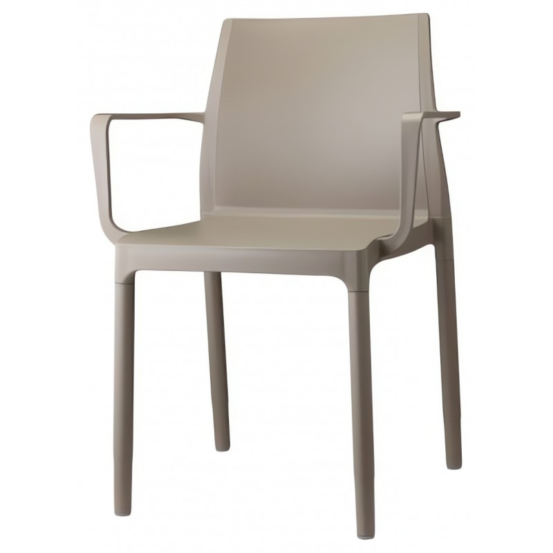 Krzesło Chloe Trend Mon Amour z podłokietnikami Scab Design - beżowe