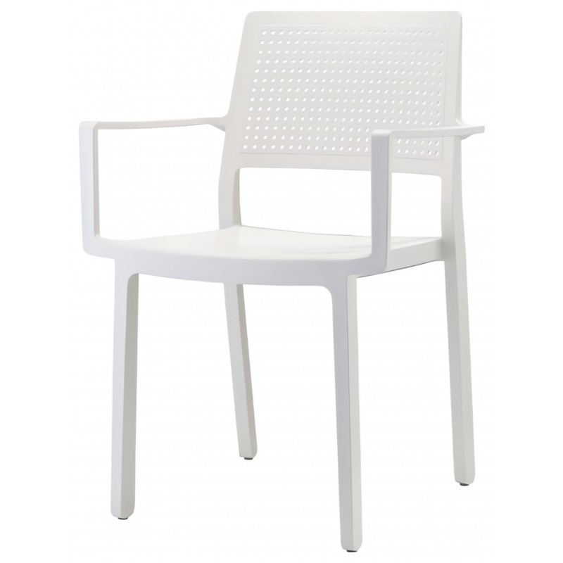 Krzesło Emi z podłokietnikami Scab Design - lniany