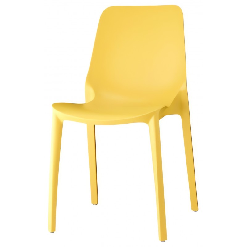 Krzesło Ginevra Scab Design - żółte