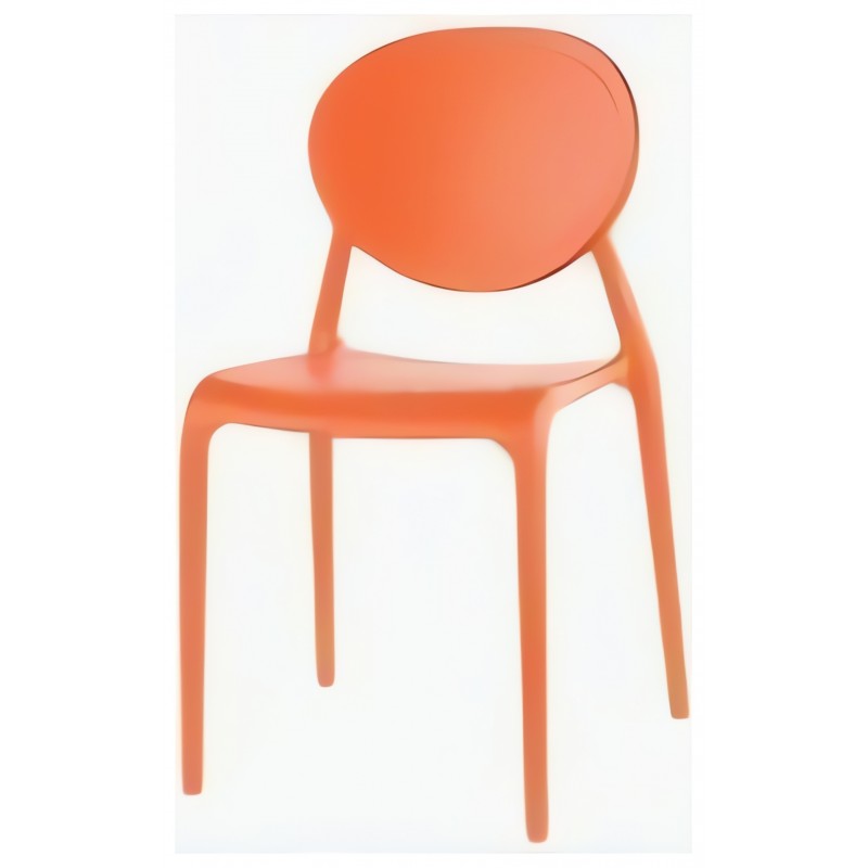 Krzesło Gio Scab Design - pomarańczowe