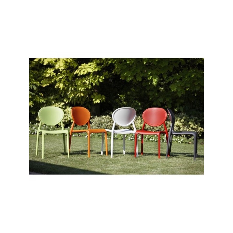 Krzesło Gio Scab Design - pomarańczowe