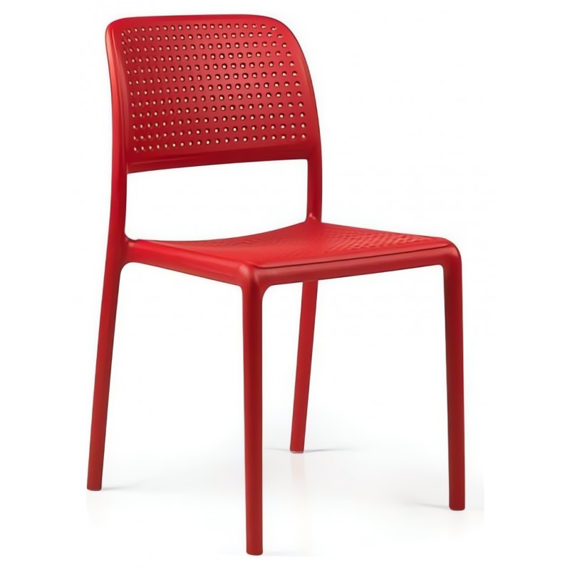 Krzesło Bora Bistrot Nardi czerwone