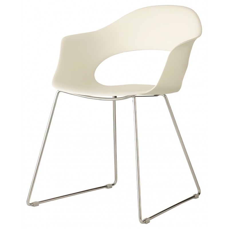 Krzesło Lady B Sledge Scab Design - beżowe
