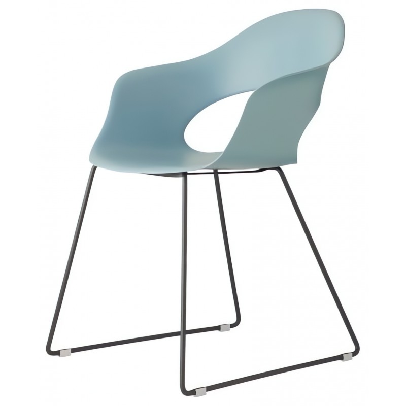 Krzesło Lady B Sledge Scab Design - niebieskie