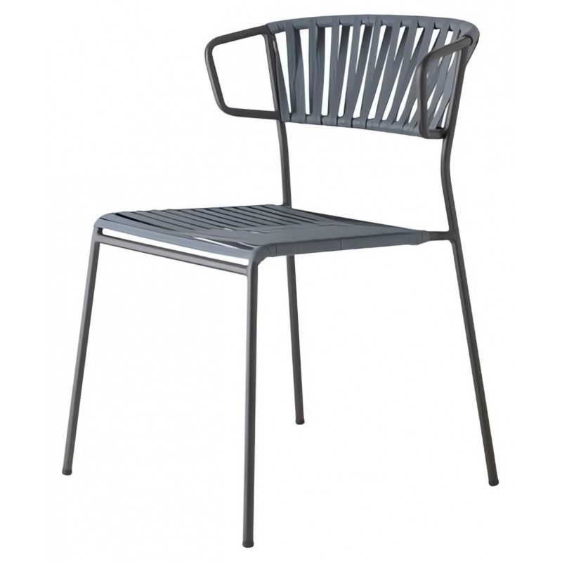 Krzesło Lisa Club z podłokietnikami Scab Design - białe