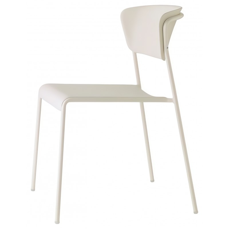 Krzesło Lisa Technopolymer Scab Design - lniany