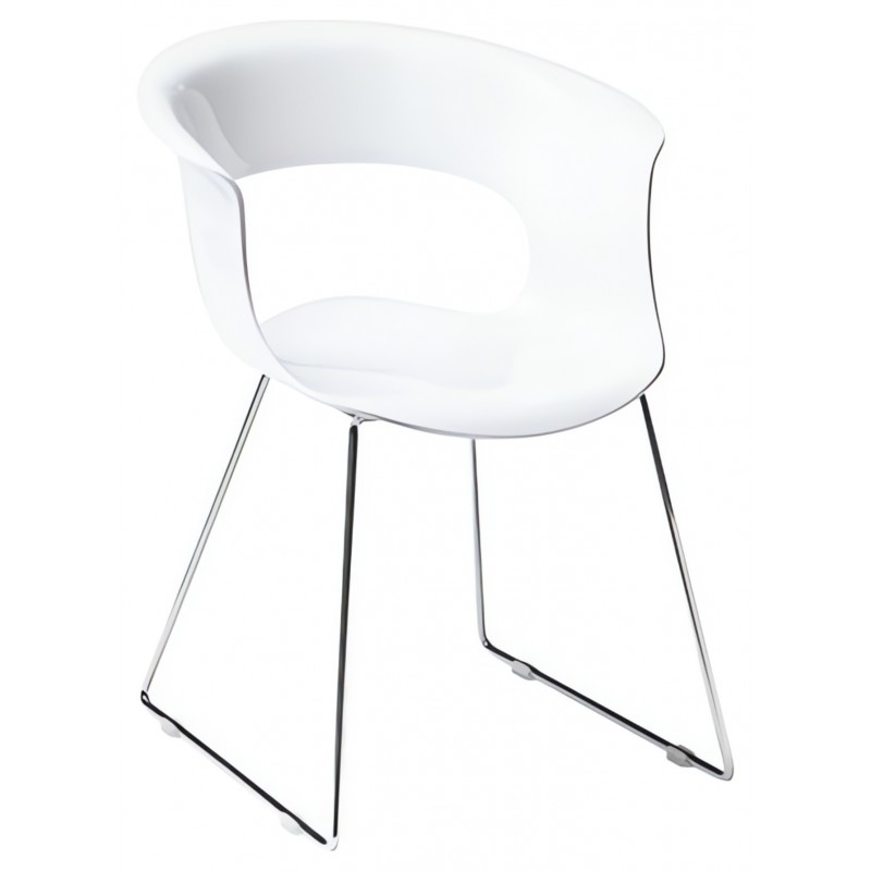 Krzesło Miss B Antishock Cantilever Scab Design - białe