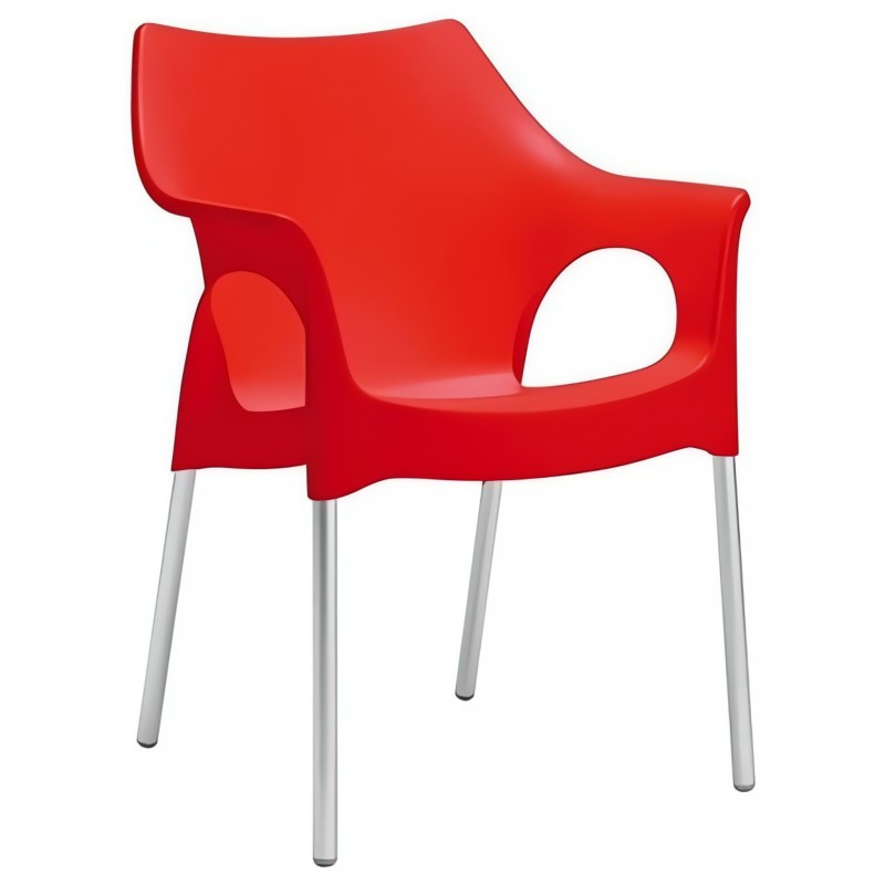 Krzesło Ola Scab Design - czerwone