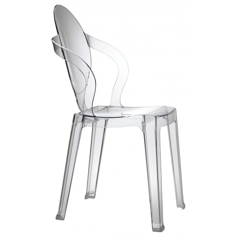Krzesło Spoon Scab Design - transparentne