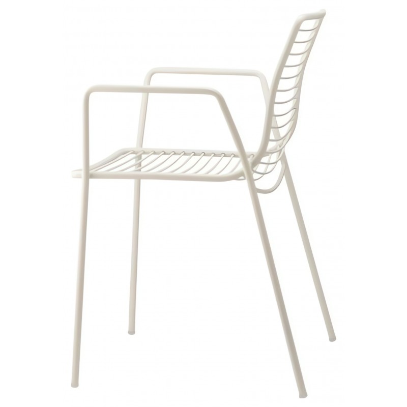 Krzesło Summer z podłokietnikami Scab Design - białe