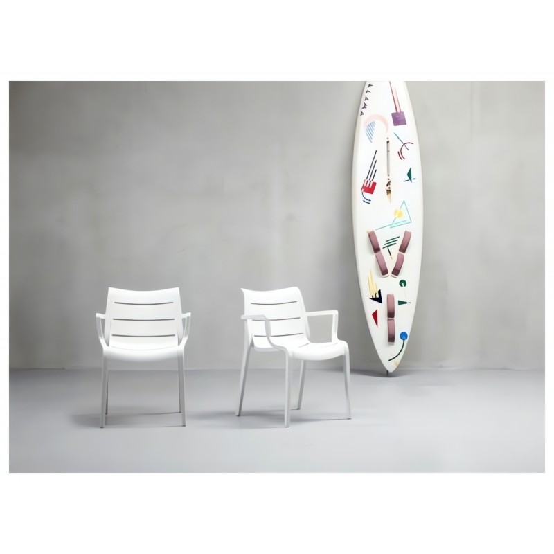 Krzesło Sunset z podłokietnikami Scab Design - antracyt
