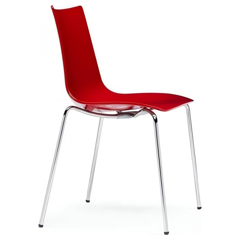 Krzesło Zebra Antishock Scab Design - czerwone