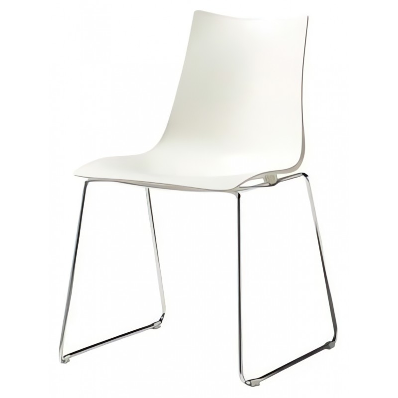 Krzesło Zebra Antishock Sledge Scab Design - białe
