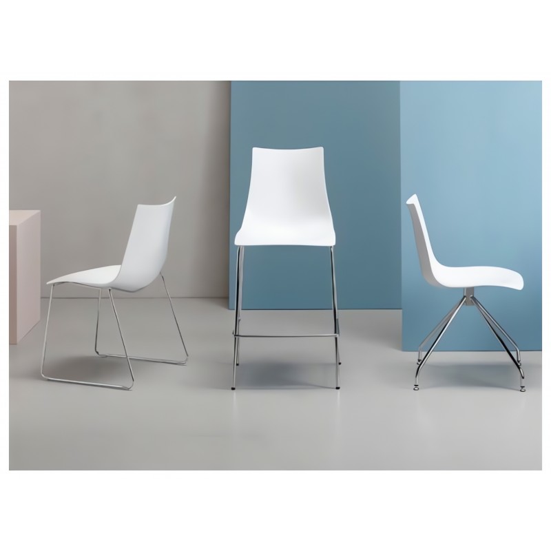 Krzesło Zebra Antishock Sledge Scab Design - białe