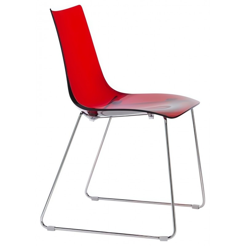 Krzesło Zebra Antishock Sledge Scab Design - czerwone