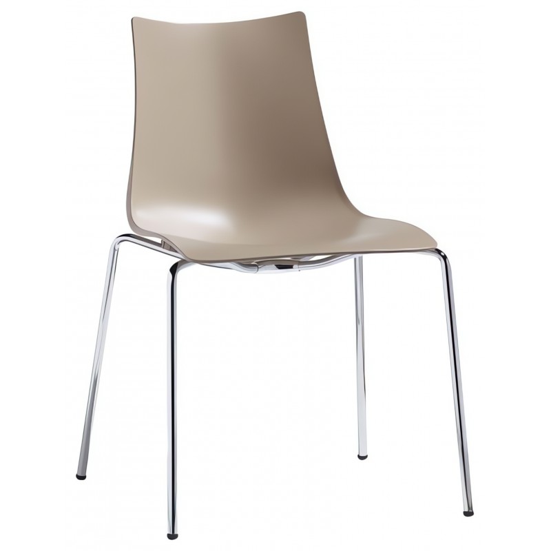 Krzesło Zebra Technopolymer Scab Design - beżowe