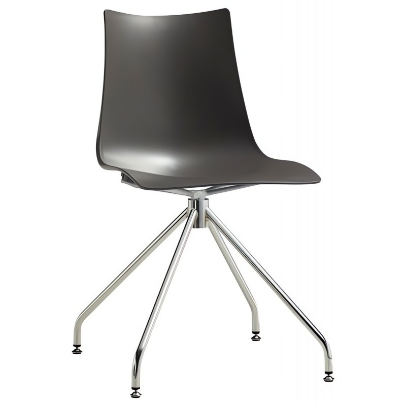 Obrotowe krzesło Zebra Technopolymer Scab Design - antracyt