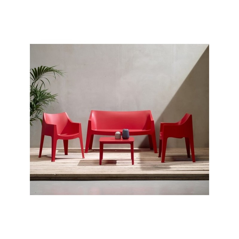 Sofa Coccolona Scab Design - czerwona