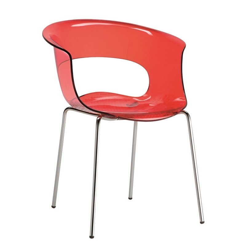 Krzesło Miss B Antishock Scab Design - czerwone