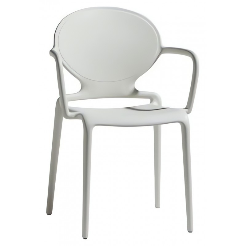 Krzesło Gio z podłokietnikami Scab Design - lniany