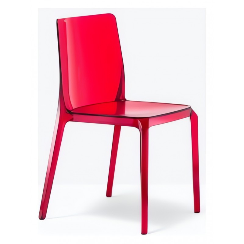 Pedrali Krzesło Blitz 640 Czerwony