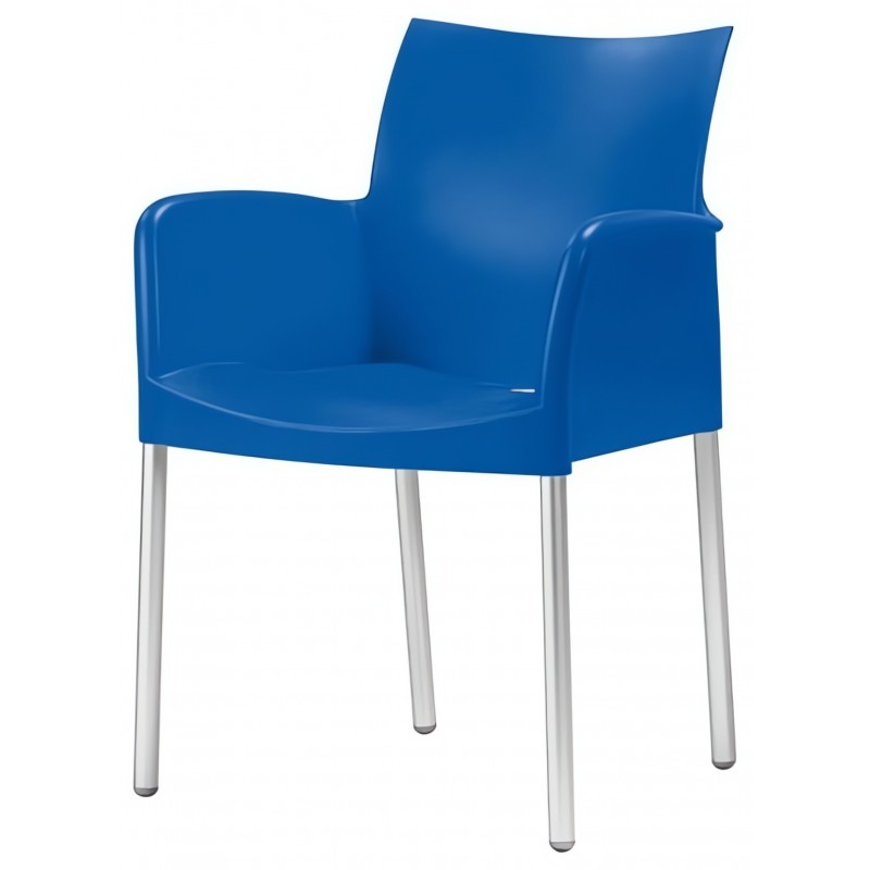 Pedrali Krzesło Ice 850 Niebieski
